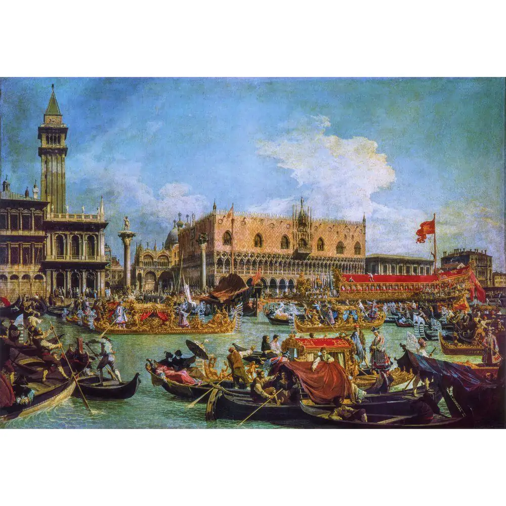 Museum Canaletto The Return of the Bucentaur at the Molo on Ascension Day puzzle 1000pcs product photo