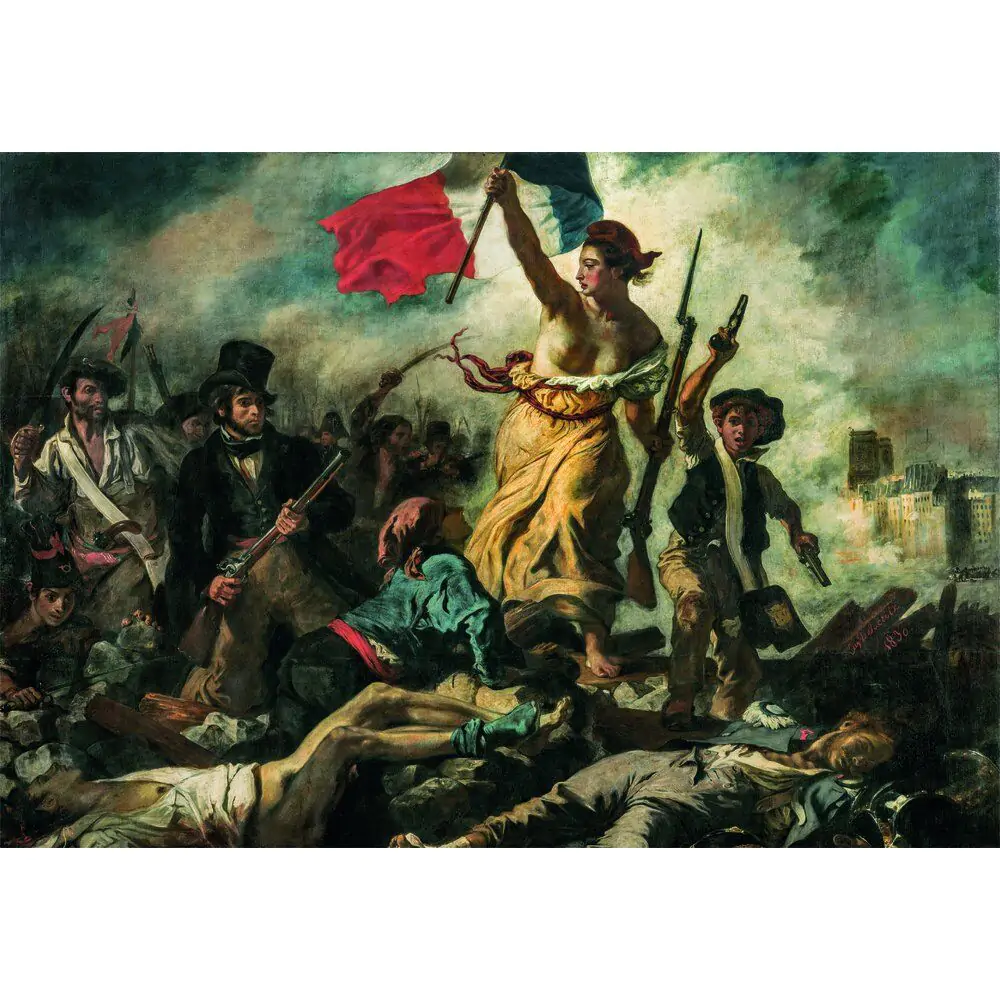 Museum Delacroix Liberty Leading the People puzzle 1000pcs product photo