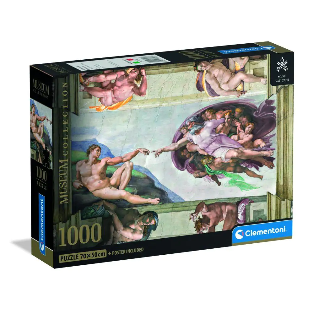 Museum Michelangelo The Creation of Man puzzle 1000pcs product photo