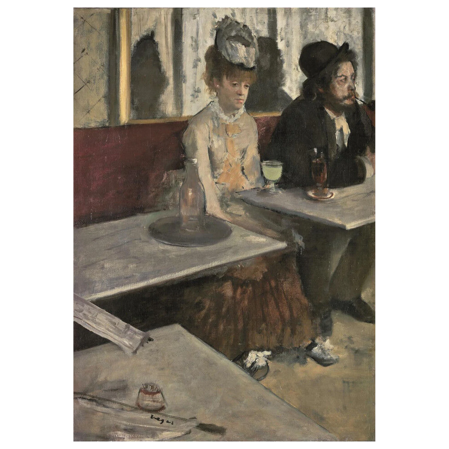 Museum Orsay Degas, "Dans Un Ca puzzle 1000pcs product photo