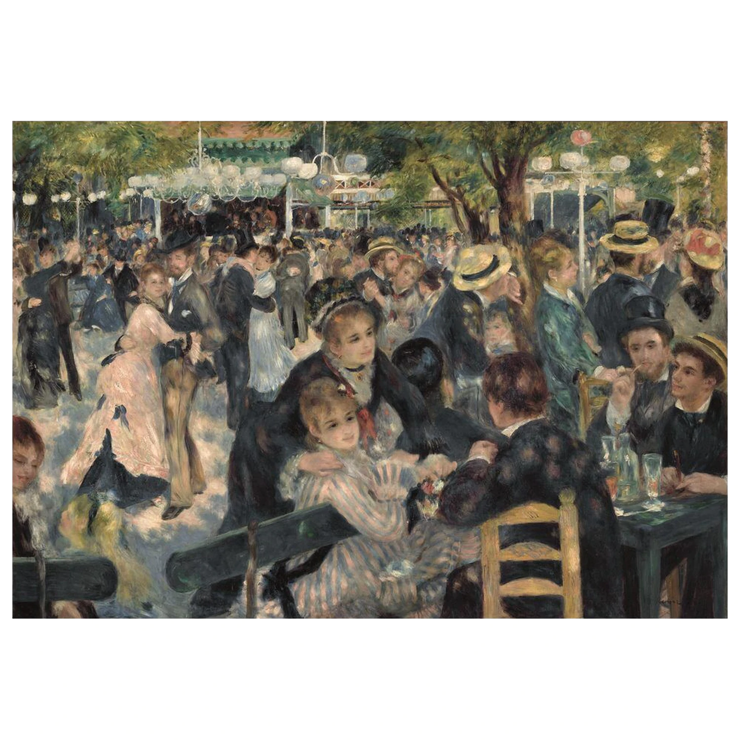 Museum Renoir-Bal Du Moulin De La G.M puzzle 1000pcs product photo