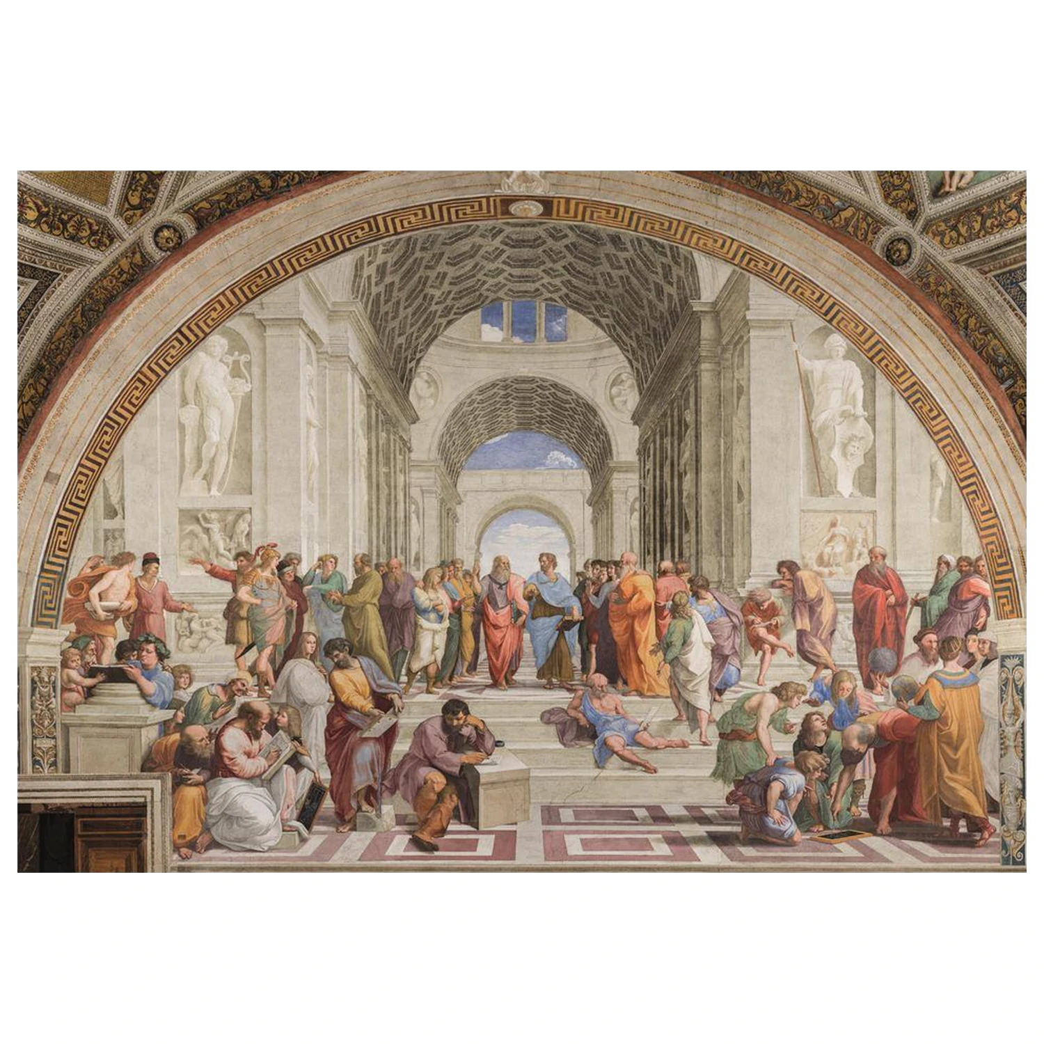 Museum School Of Athens puzzle 1000pcs product photo
