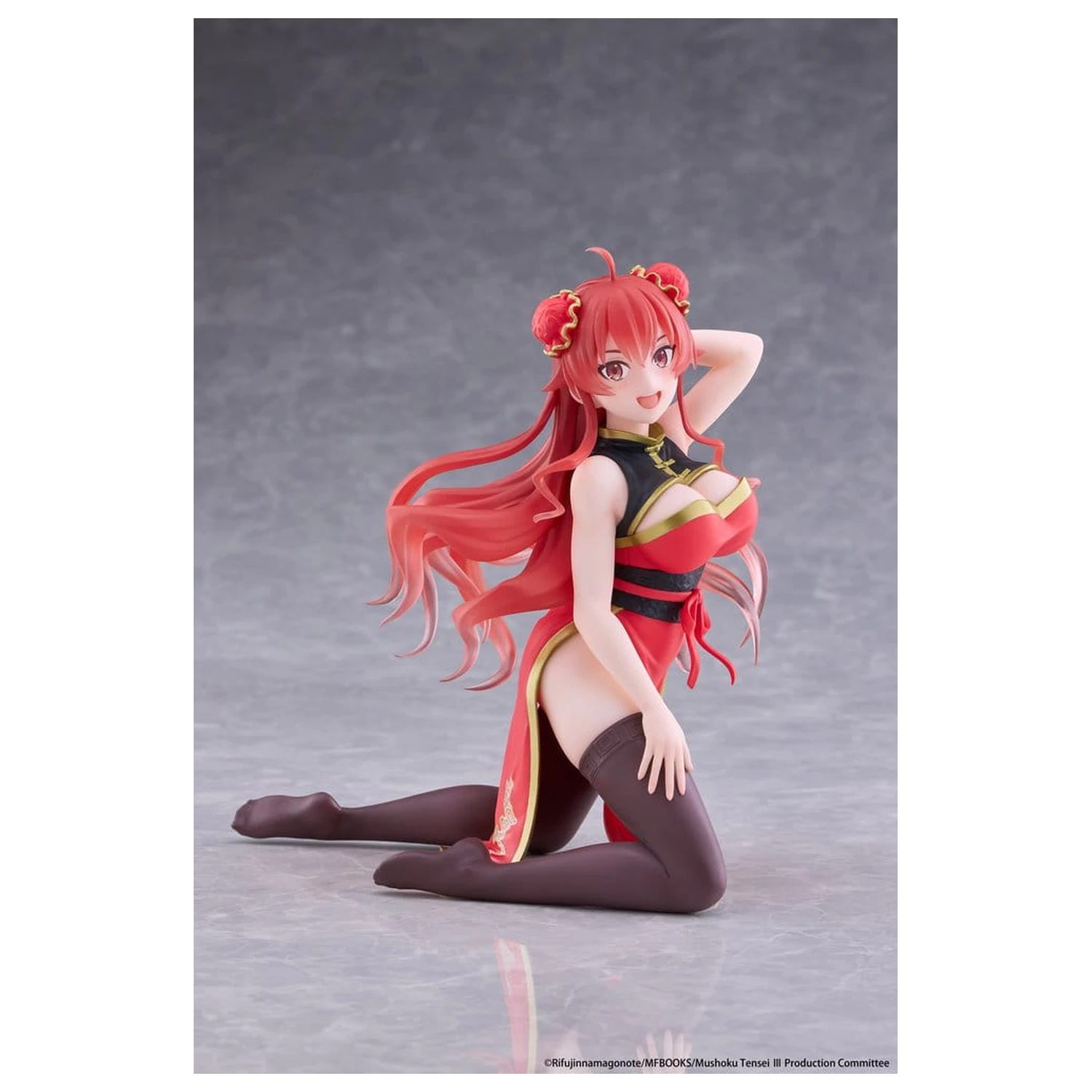 Mushoku Tensei: Jobless Reincarnation Desktop Cute PVC Figure Eris Greyrat (Chinese Dress Ver.) 13 cm product photo