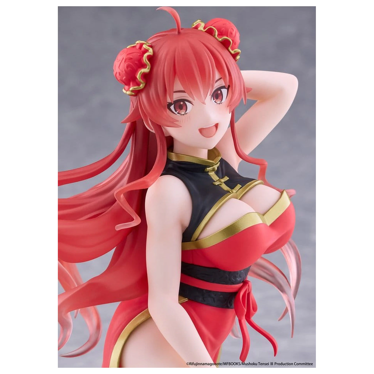 Mushoku Tensei: Jobless Reincarnation Desktop Cute PVC Figure Eris Greyrat (Chinese Dress Ver.) 13 cm product photo