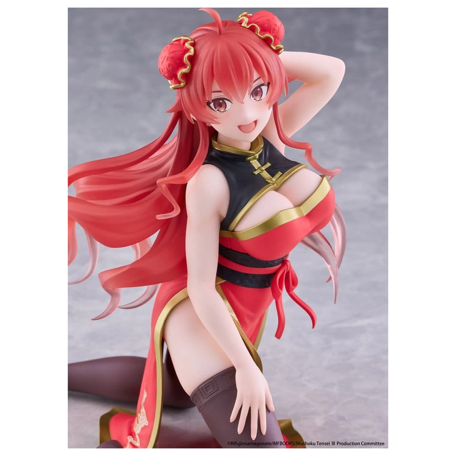 Mushoku Tensei: Jobless Reincarnation Desktop Cute PVC Figure Eris Greyrat (Chinese Dress Ver.) 13 cm product photo