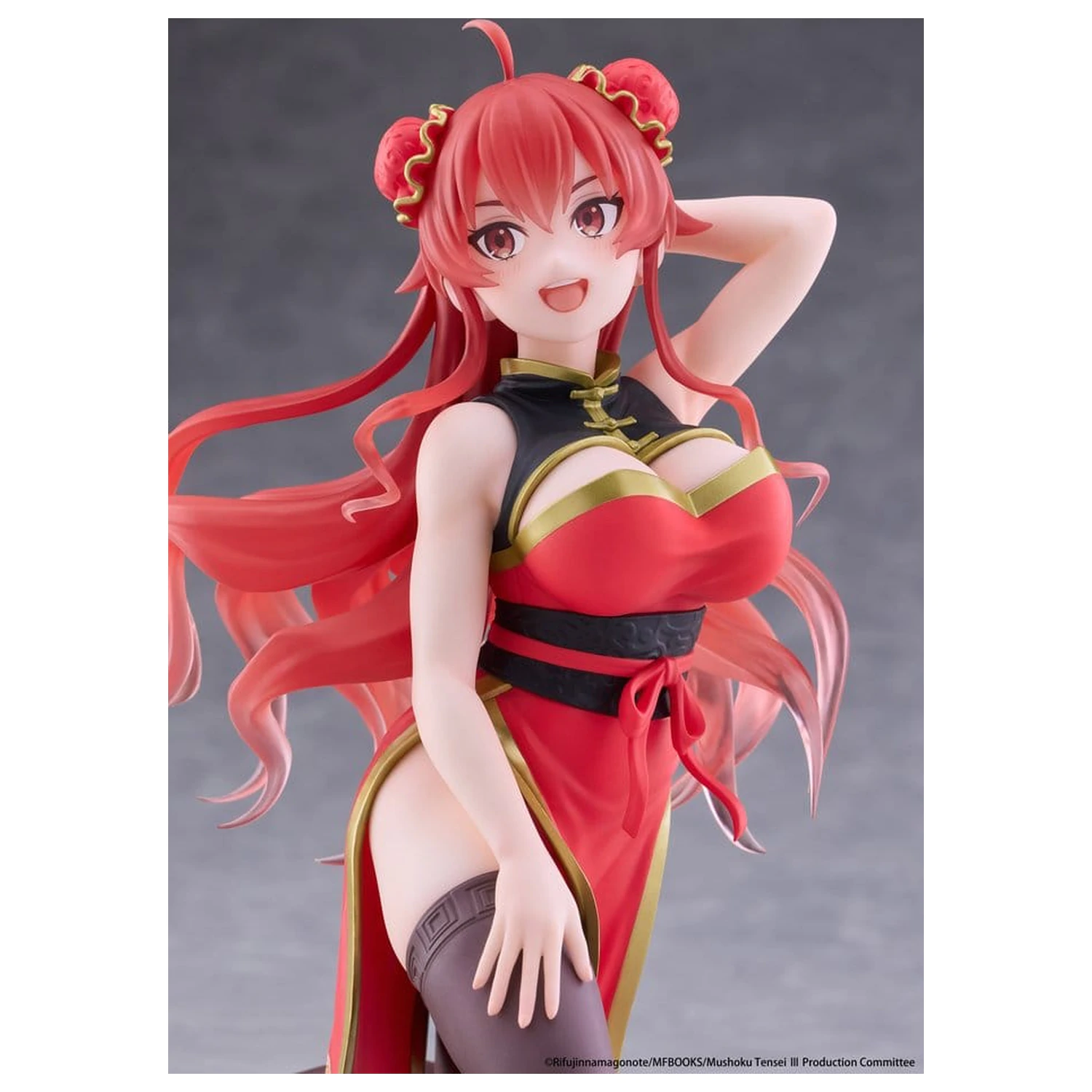 Mushoku Tensei: Jobless Reincarnation Desktop Cute PVC Figure Eris Greyrat (Chinese Dress Ver.) 13 cm product photo