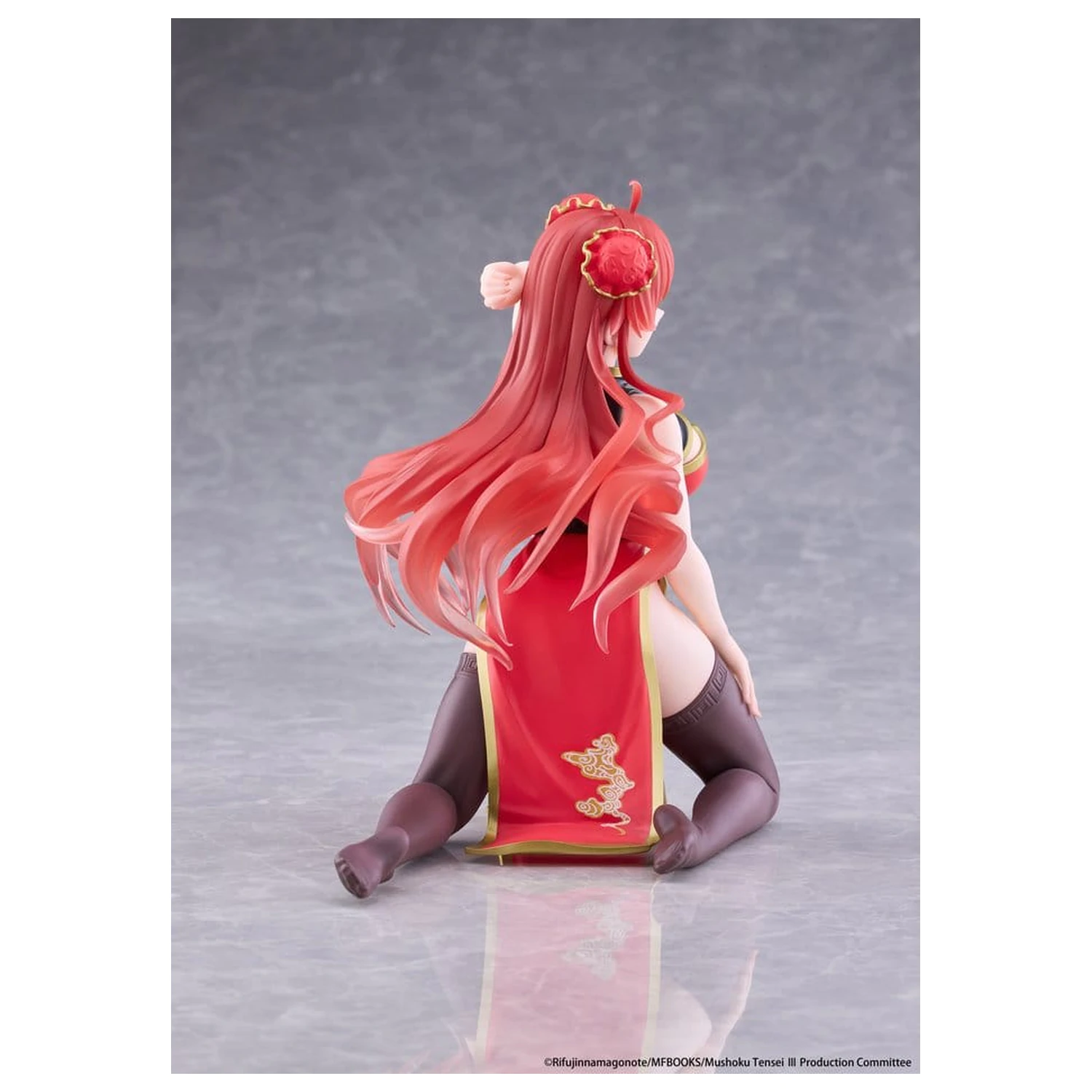Mushoku Tensei: Jobless Reincarnation Desktop Cute PVC Figure Eris Greyrat (Chinese Dress Ver.) 13 cm product photo