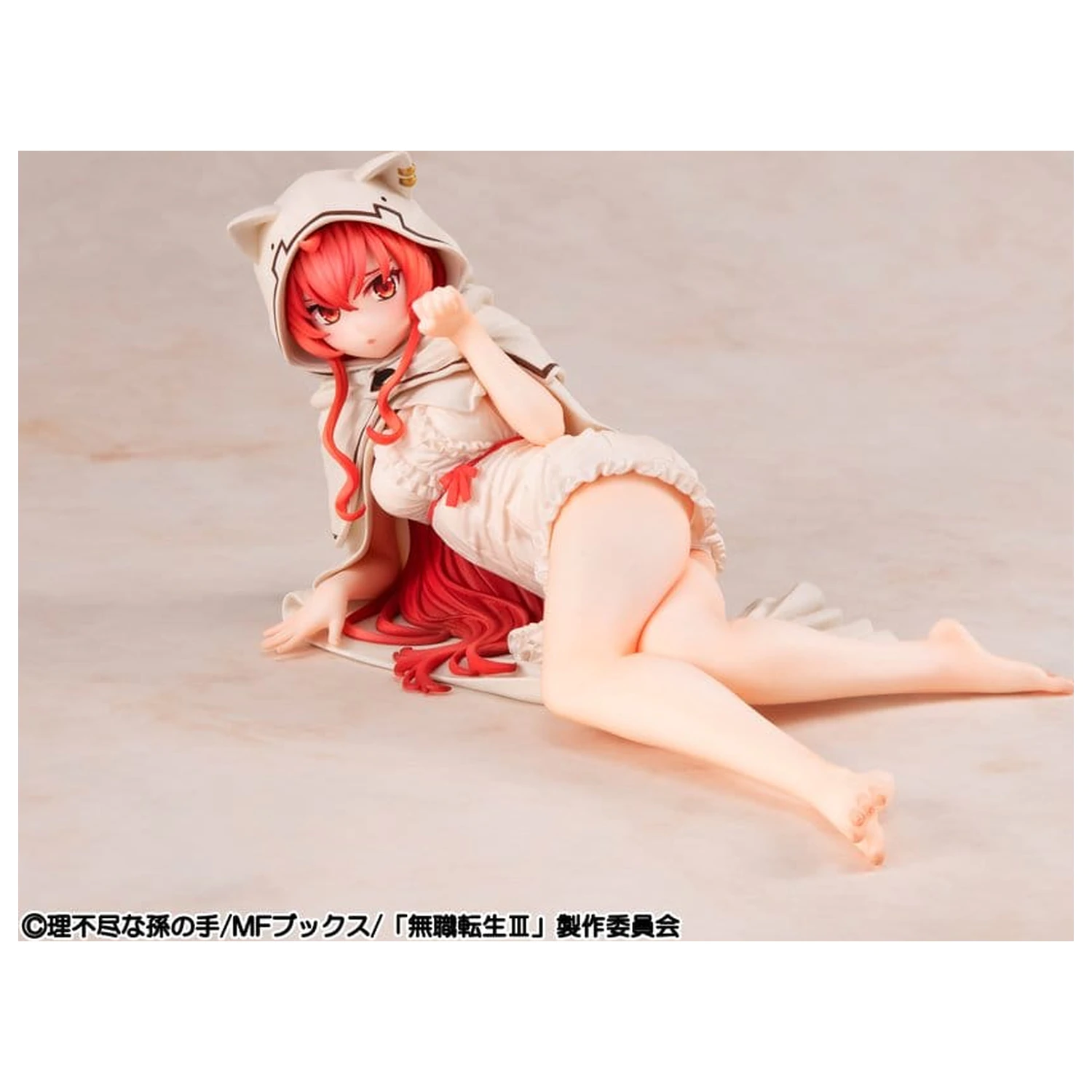 Mushoku Tensei: Jobless Reincarnation Melty Princess PVC Figure Eris Sleep with Eris Ver. Palm Size 12 cm product photo