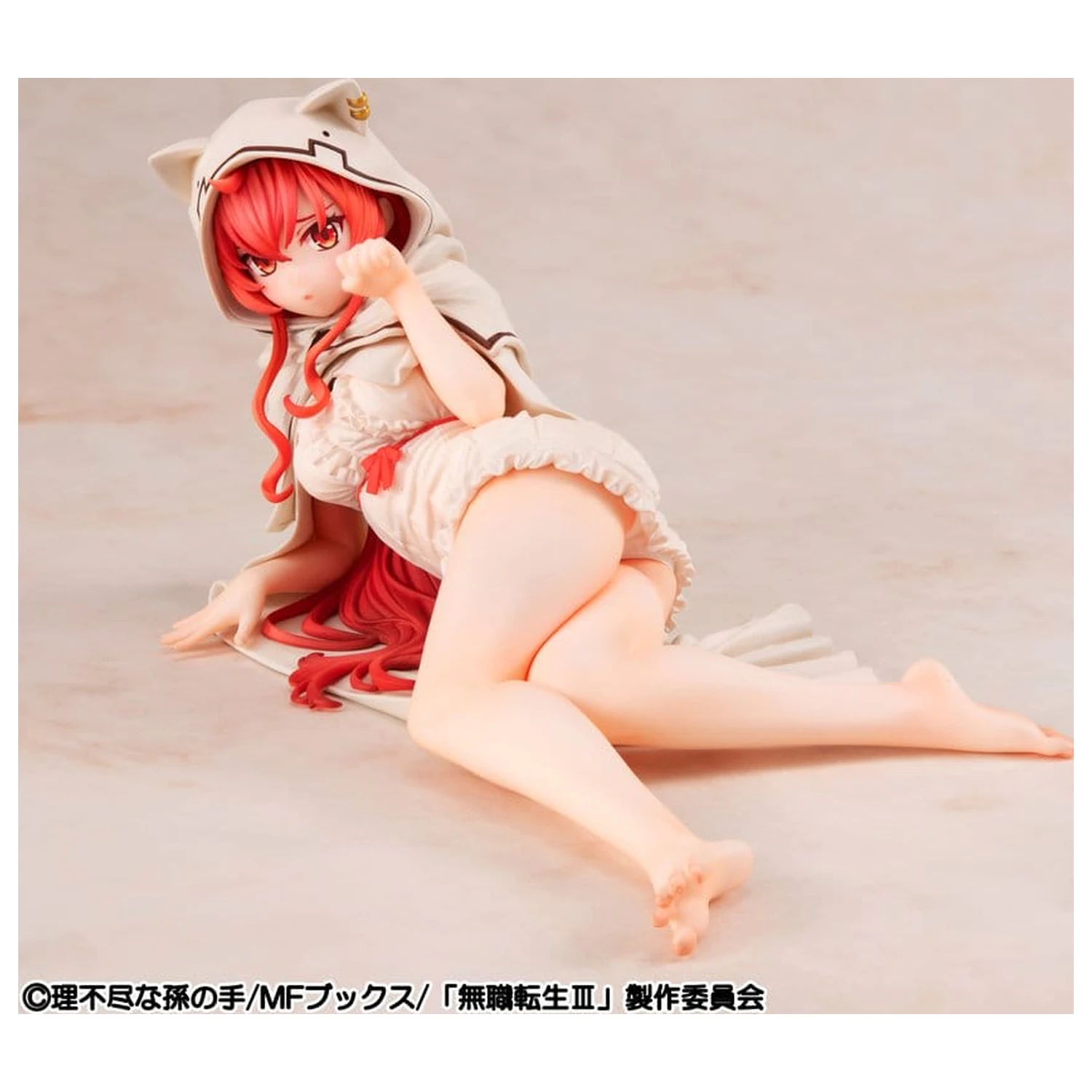 Mushoku Tensei: Jobless Reincarnation Melty Princess PVC Figure Eris Sleep with Eris Ver. Palm Size 12 cm product photo