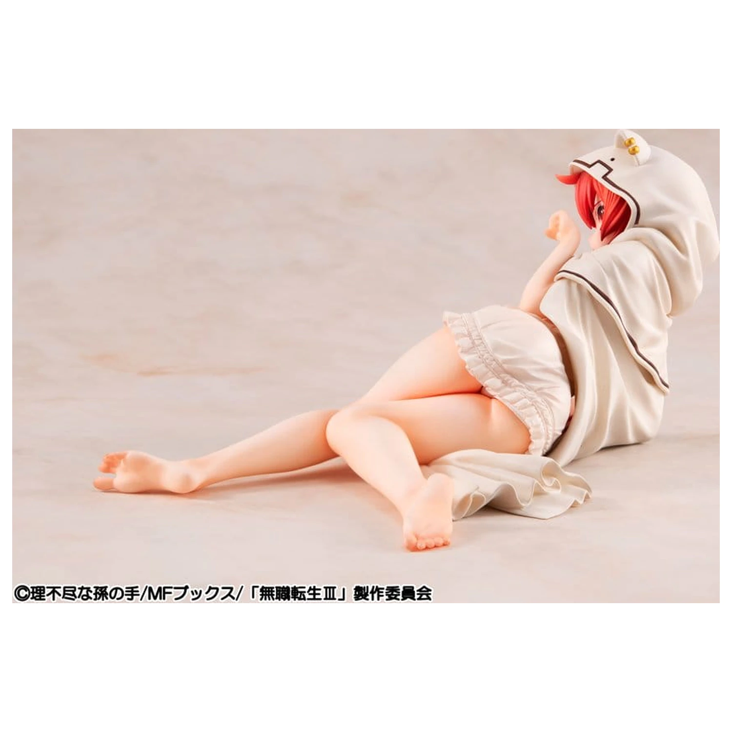 Mushoku Tensei: Jobless Reincarnation Melty Princess PVC Figure Eris Sleep with Eris Ver. Palm Size 12 cm product photo
