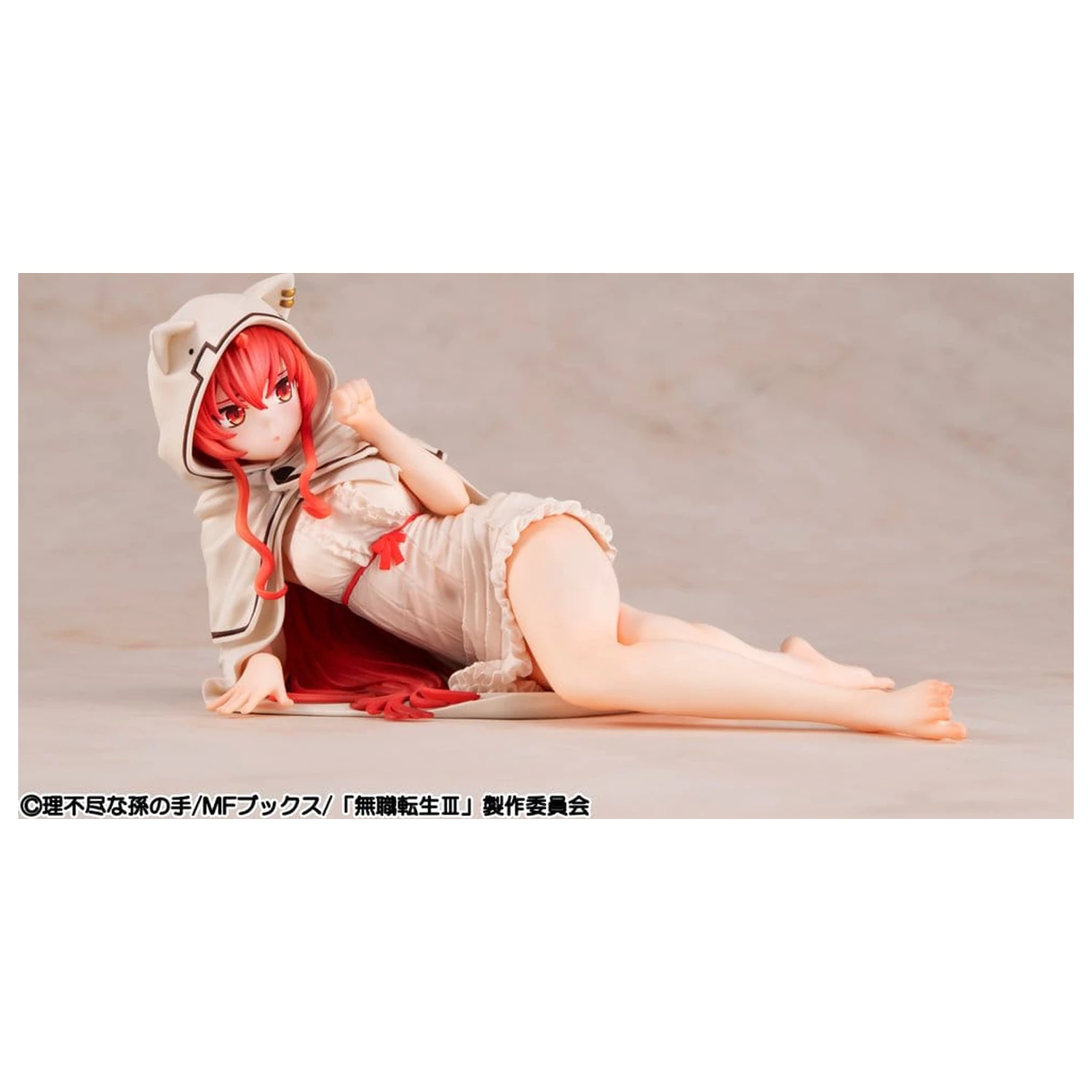 Mushoku Tensei: Jobless Reincarnation Melty Princess PVC Figure Eris Sleep with Eris Ver. Palm Size 12 cm product photo