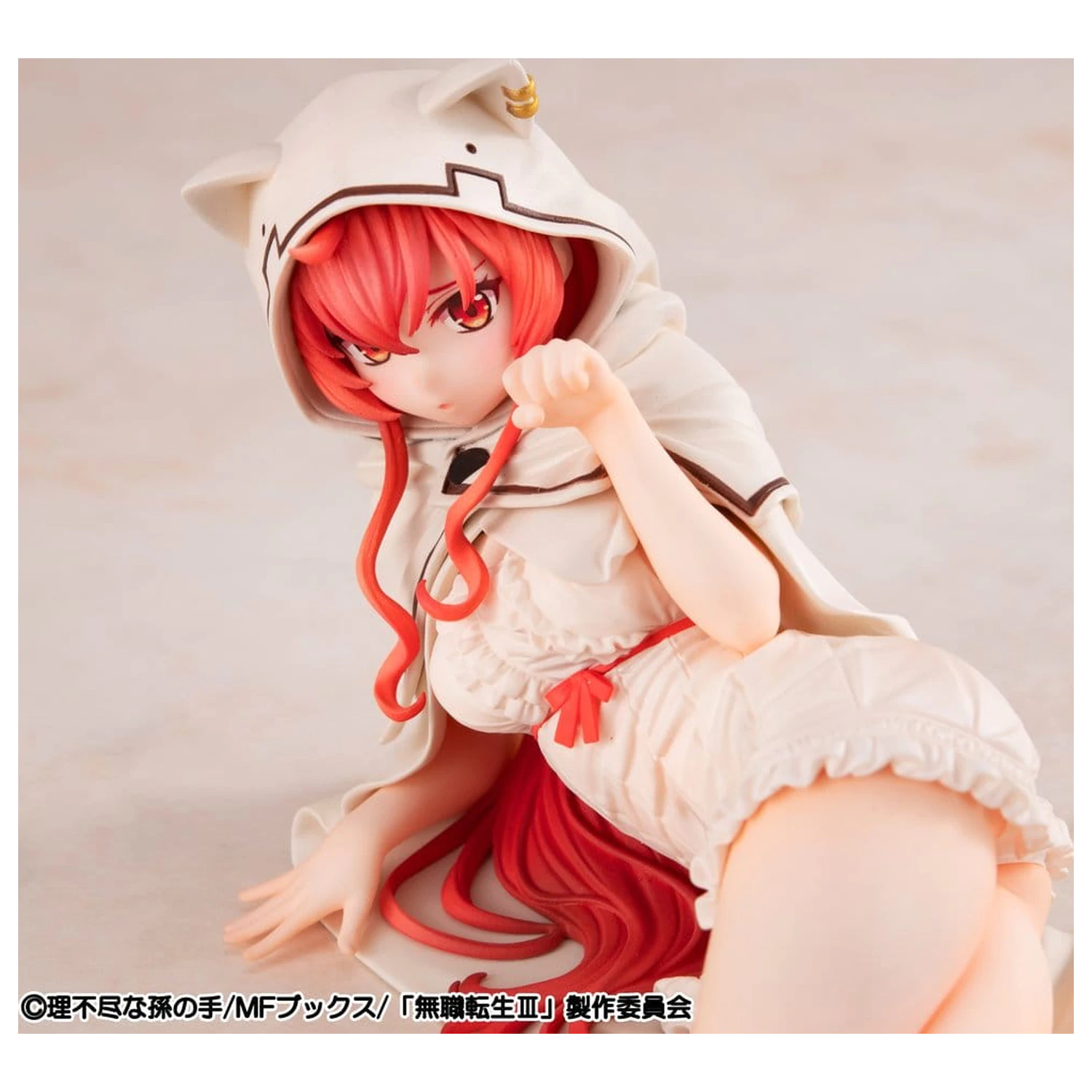 Mushoku Tensei: Jobless Reincarnation Melty Princess PVC Figure Eris Sleep with Eris Ver. Palm Size 12 cm product photo