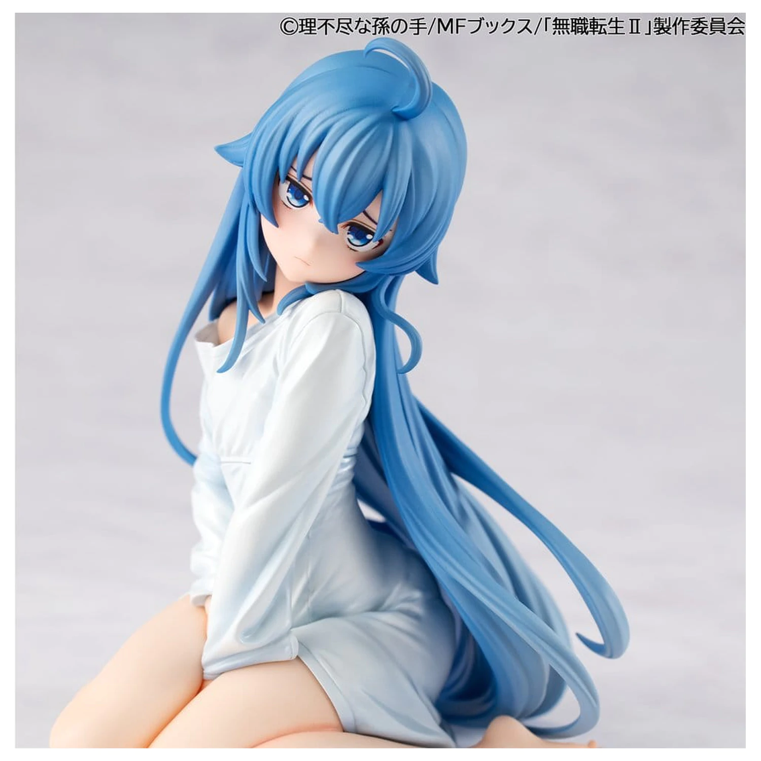 Mushoku Tensei Jobless Reincarnation Melty Princess PVC Statue Roxy Peeping Ver. Palm Size 9 cm     product photo