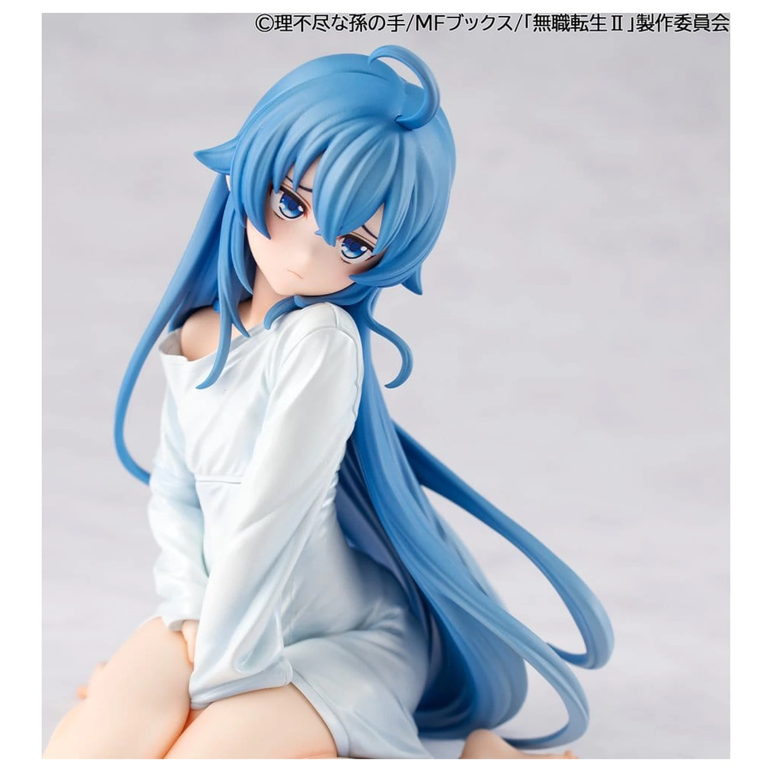 Mushoku Tensei Jobless Reincarnation Melty Princess PVC Statue Roxy Peeping Ver. Palm Size 9 cm     product photo