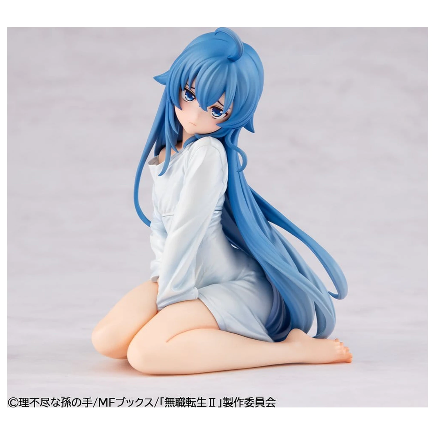 Mushoku Tensei Jobless Reincarnation Melty Princess PVC Statue Roxy Peeping Ver. Palm Size 9 cm     product photo