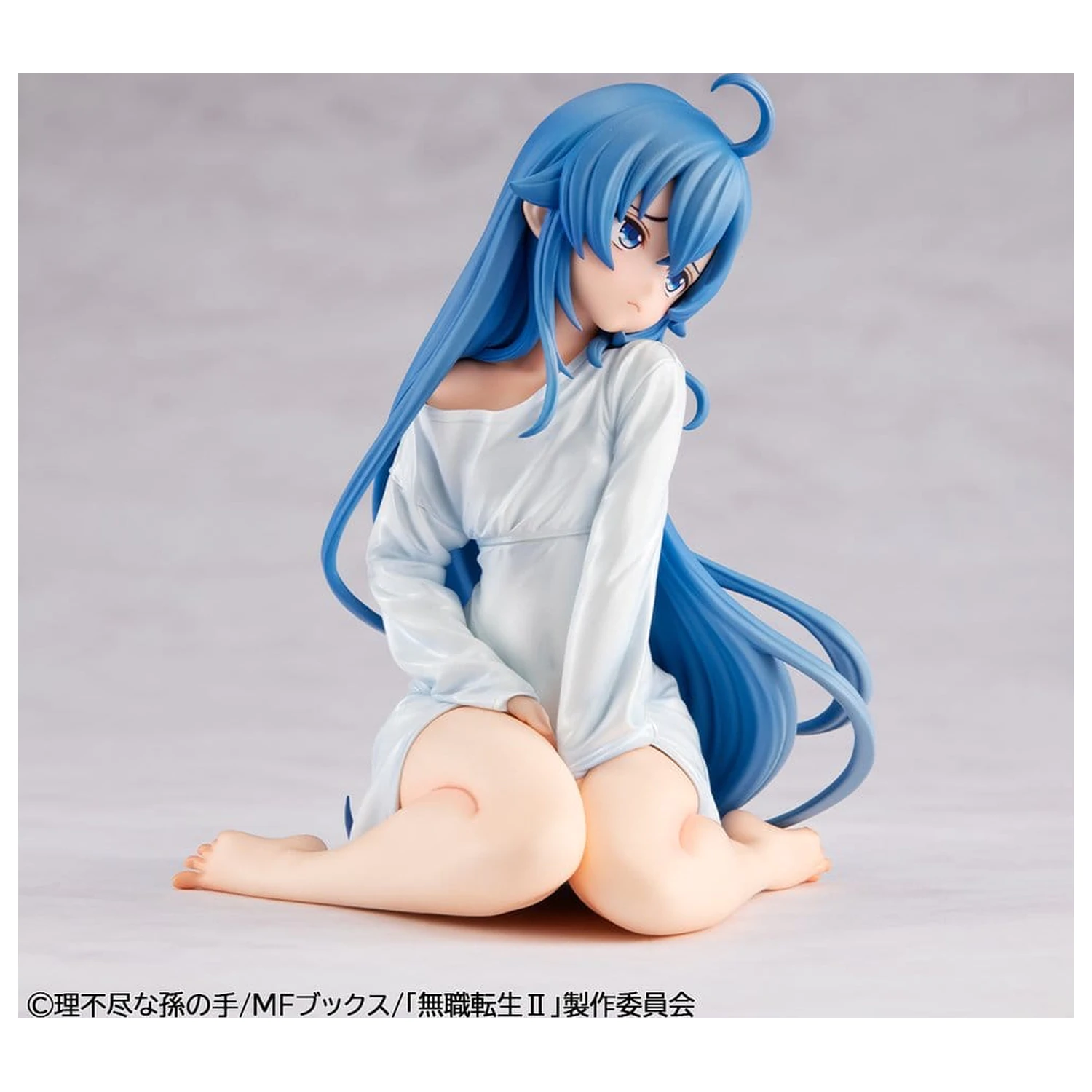 Mushoku Tensei Jobless Reincarnation Melty Princess PVC Statue Roxy Peeping Ver. Palm Size 9 cm     product photo