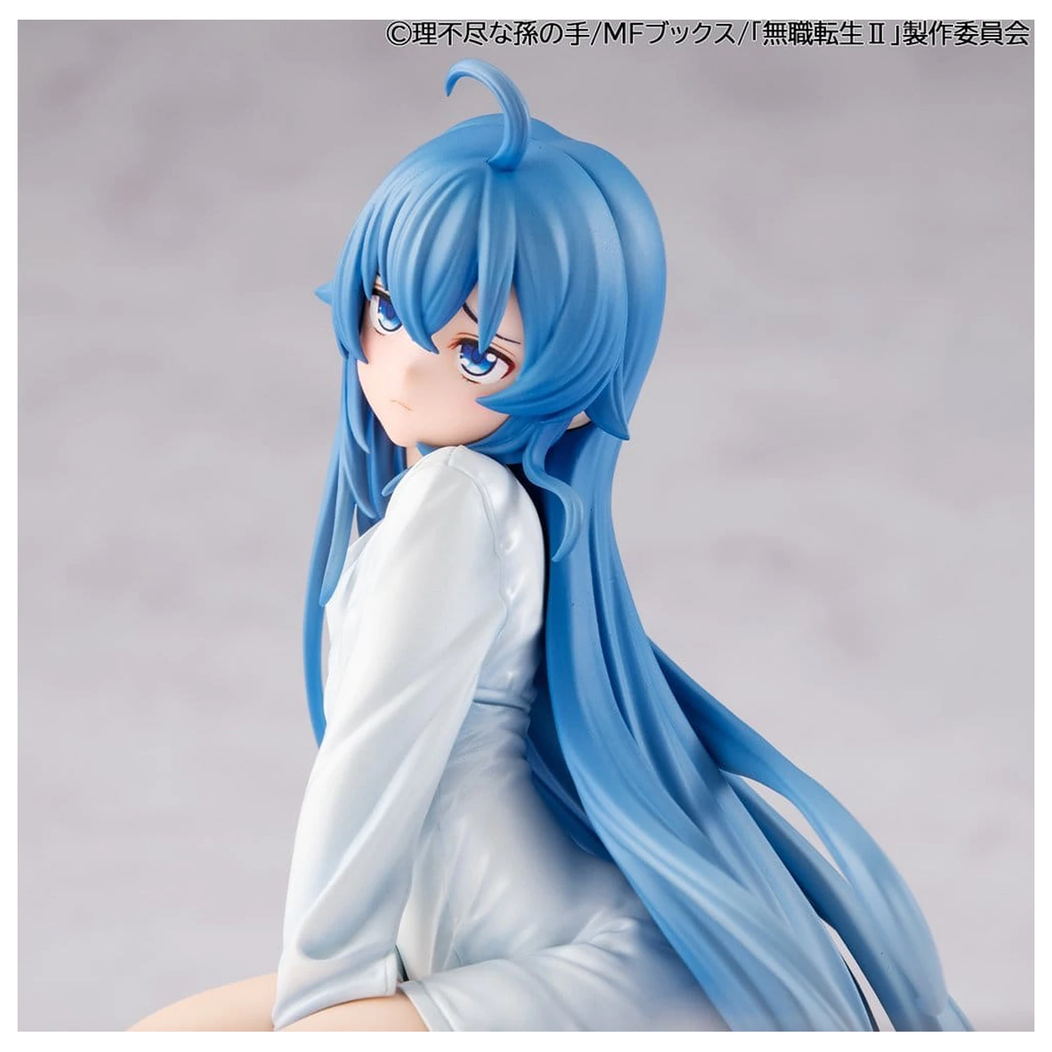 Mushoku Tensei Jobless Reincarnation Melty Princess PVC Statue Roxy Peeping Ver. Palm Size 9 cm     product photo