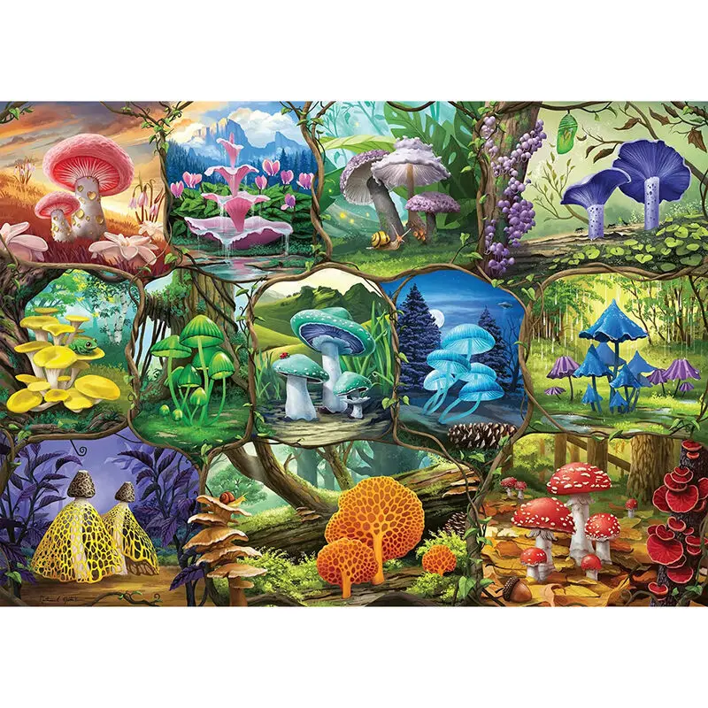 Mushrooms Maravillosasc puzzle 1000pcs product photo