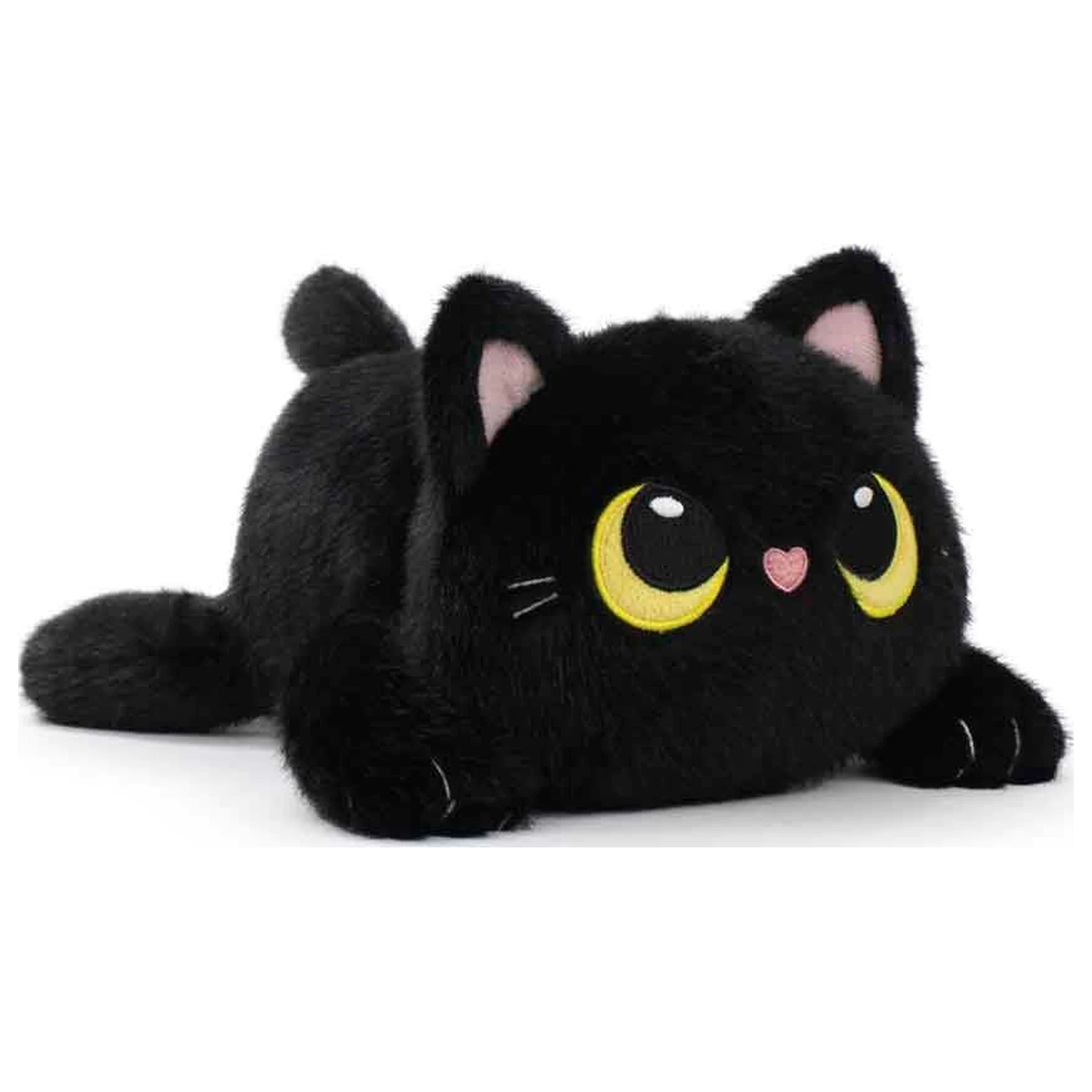 Mushy Friends Black Cat plush toy 28cm product photo