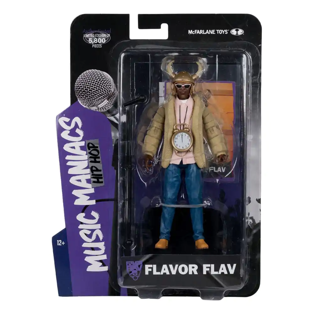 Music Maniacs Hip Hop Action Figure Flavor Flav 16 cm product photo