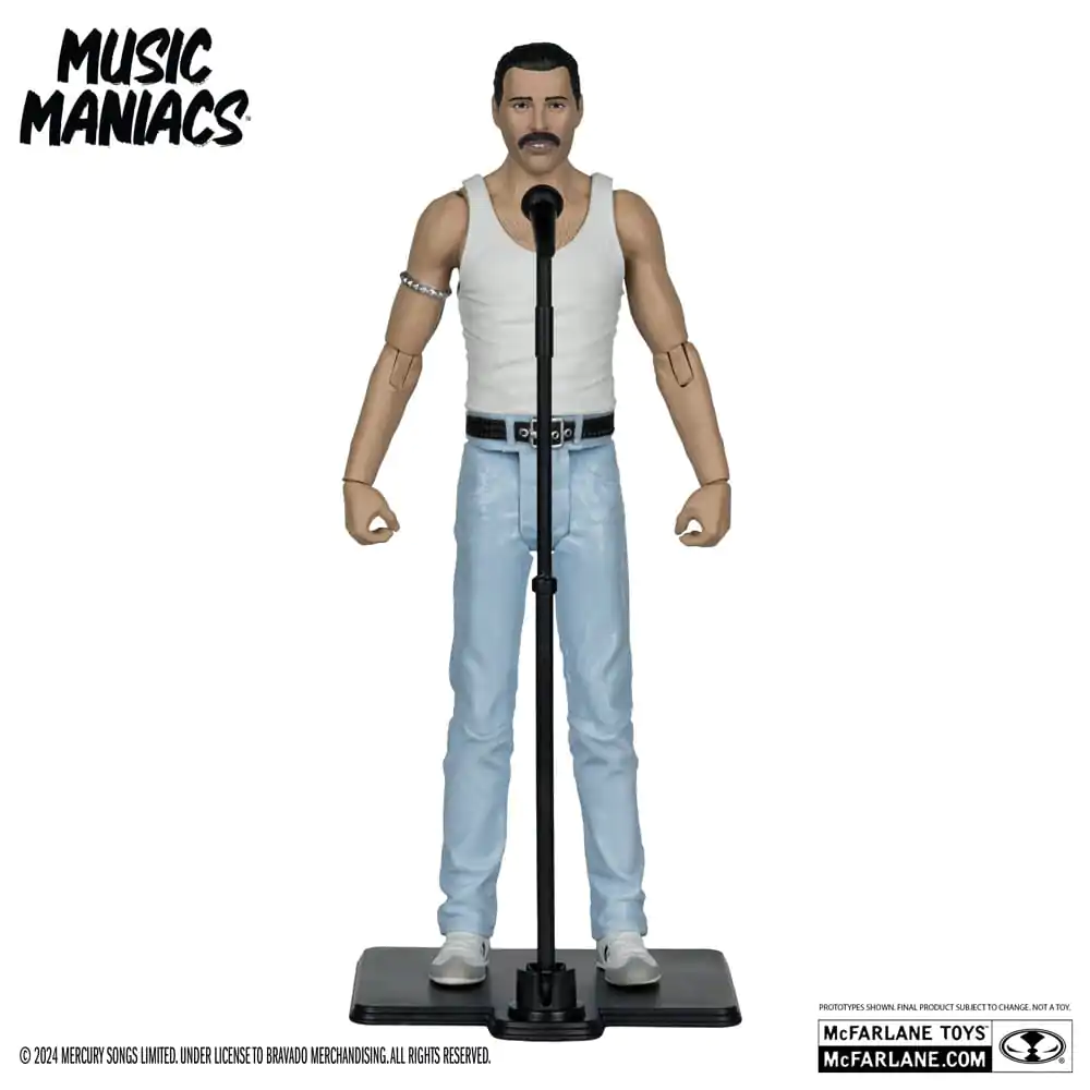 Music Maniacs Rock Action Figure Freddie Mercury 15 cm product photo