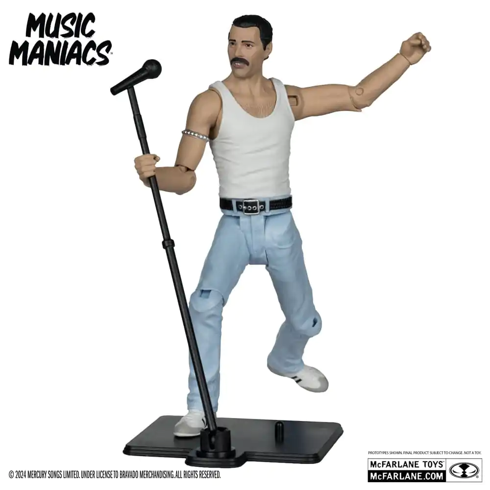 Music Maniacs Rock Action Figure Freddie Mercury 15 cm termékfotó