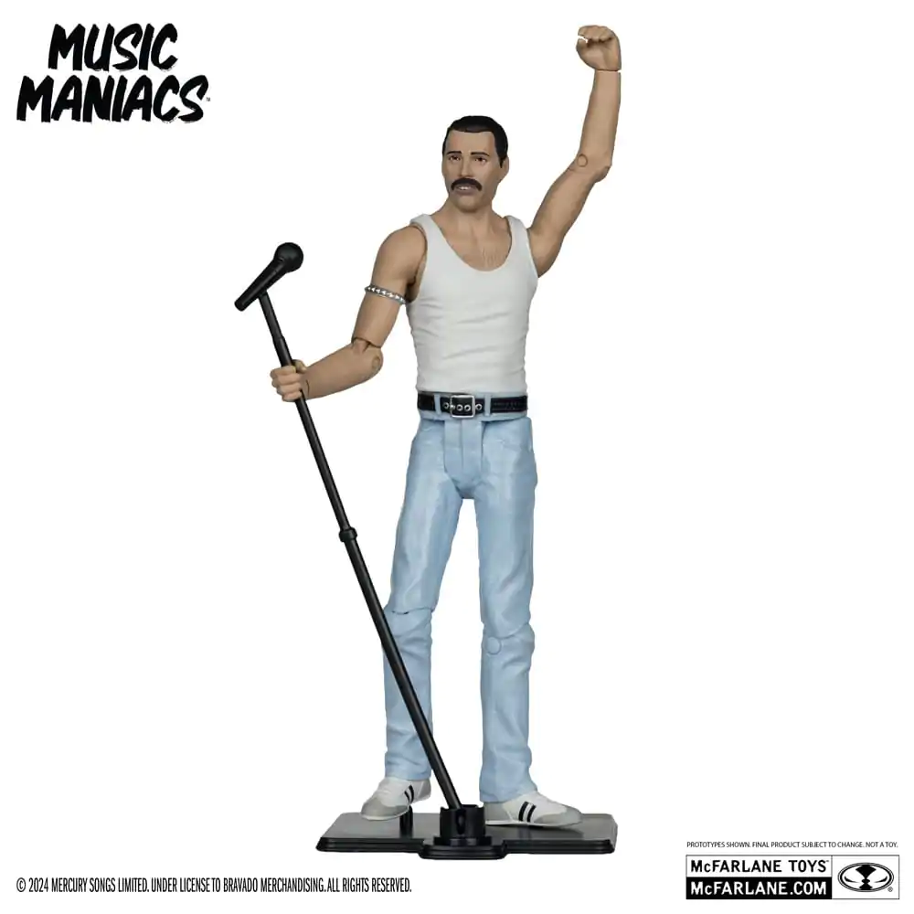 Music Maniacs Rock Action Figure Freddie Mercury 15 cm termékfotó