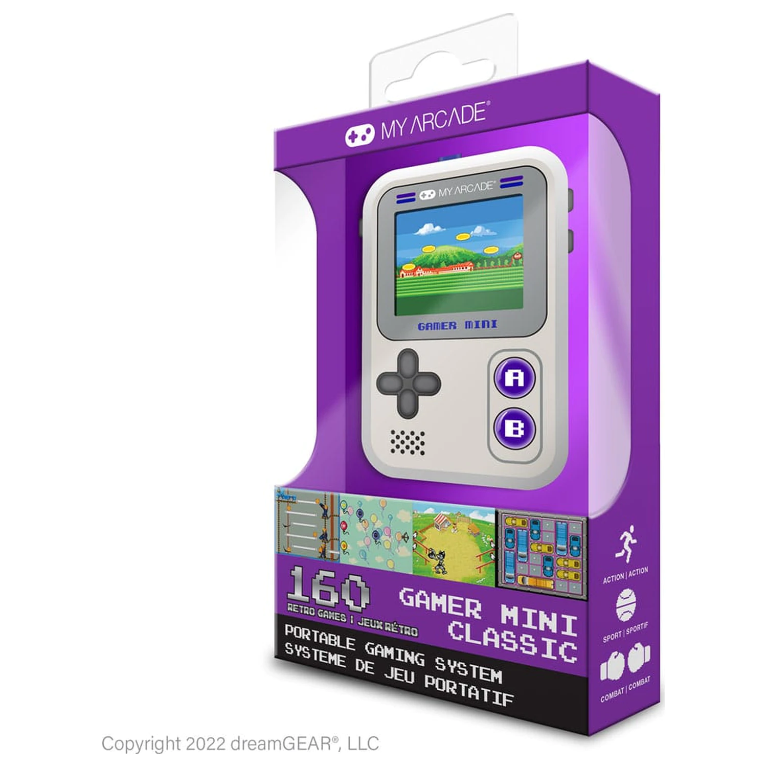 My Arcade Portable Gaming System Gamer Mini Classic  product photo