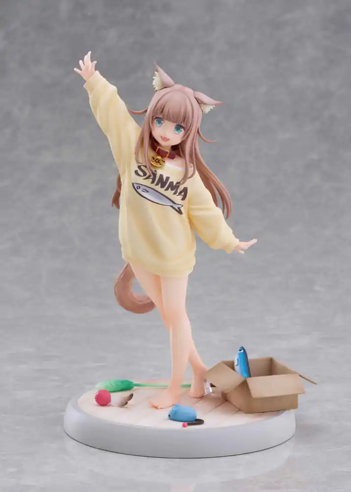 My Cat Is a Kawaii Girl Statue 1/6 Kinako Play With Ver. AmiAmi 21 cm product photo