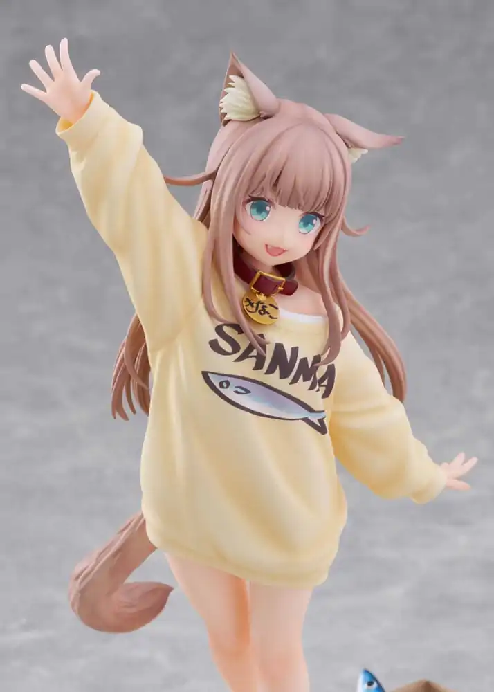 My Cat Is a Kawaii Girl Statue 1/6 Kinako Play With Ver. AmiAmi 21 cm product photo