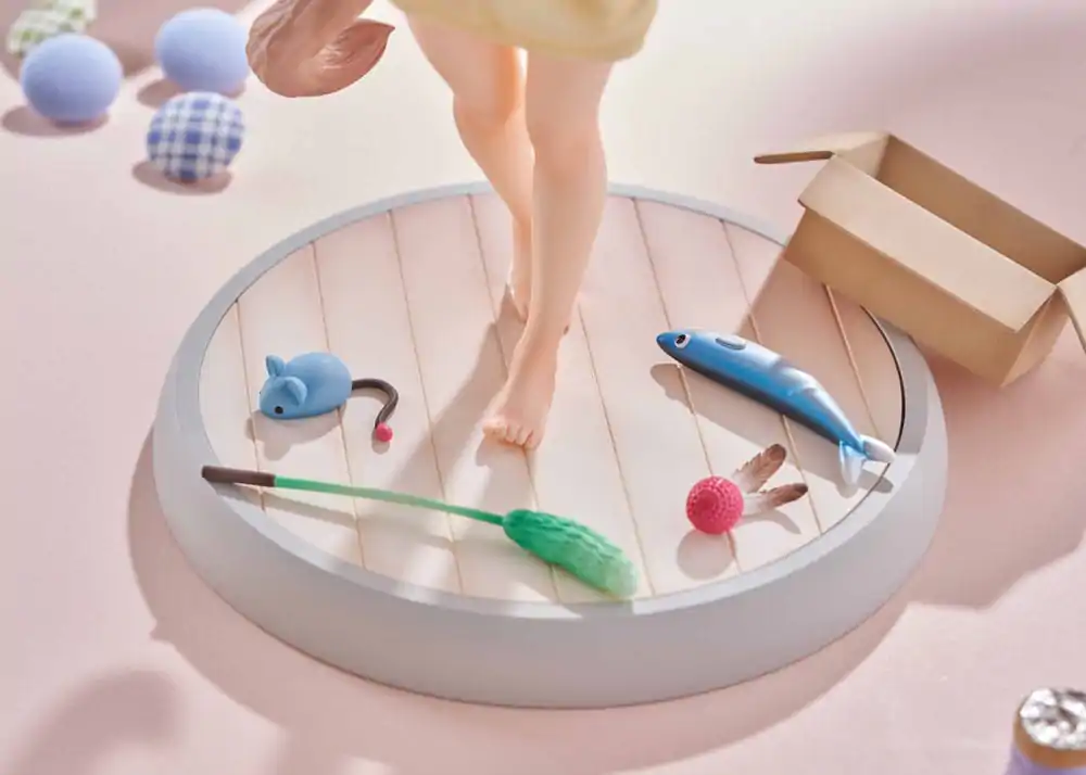 My Cat Is a Kawaii Girl Statue 1/6 Kinako Play With Ver. AmiAmi 21 cm product photo