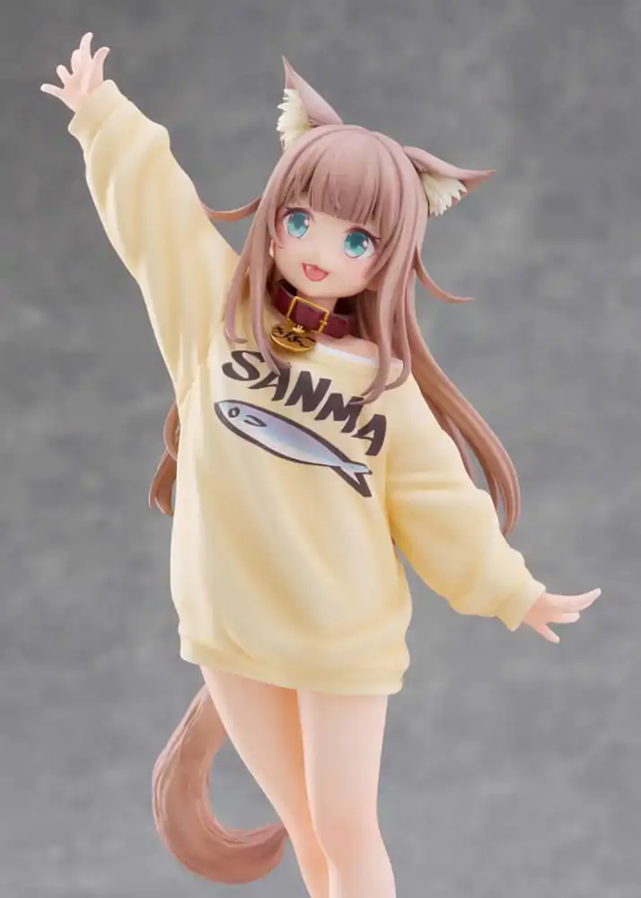 My Cat Is a Kawaii Girl Statue 1/6 Kinako Play With Ver. AmiAmi 21 cm product photo