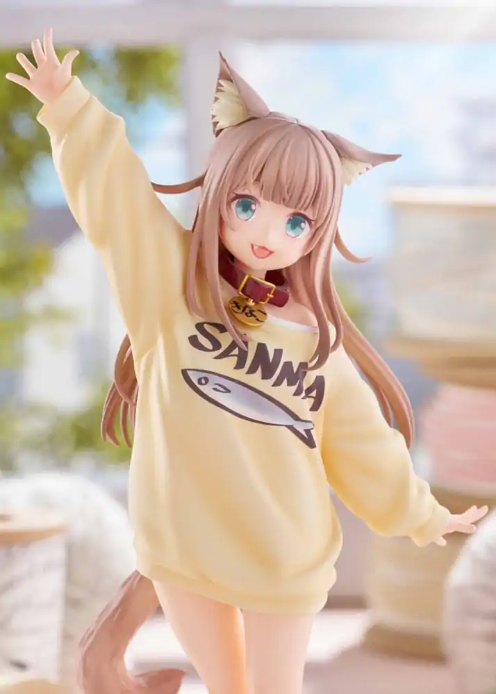 My Cat Is a Kawaii Girl Statue 1/6 Kinako Play With Ver. AmiAmi 21 cm product photo