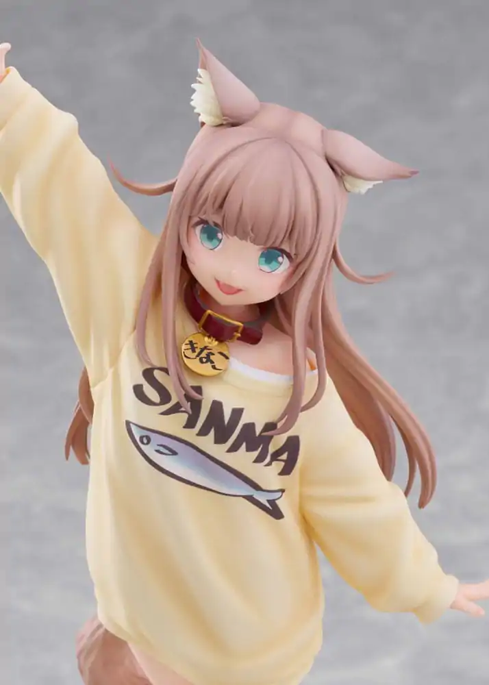 My Cat Is a Kawaii Girl Statue 1/6 Kinako Play With Ver. AmiAmi 21 cm product photo