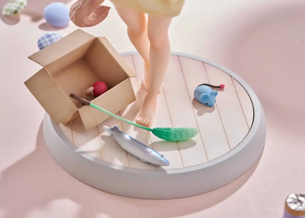My Cat Is a Kawaii Girl Statue 1/6 Kinako Play With Ver. AmiAmi 21 cm product photo