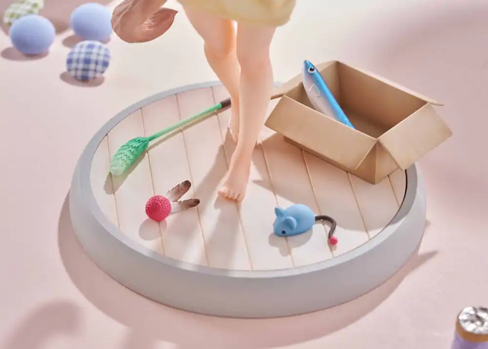 My Cat Is a Kawaii Girl Statue 1/6 Kinako Play With Ver. AmiAmi 21 cm product photo