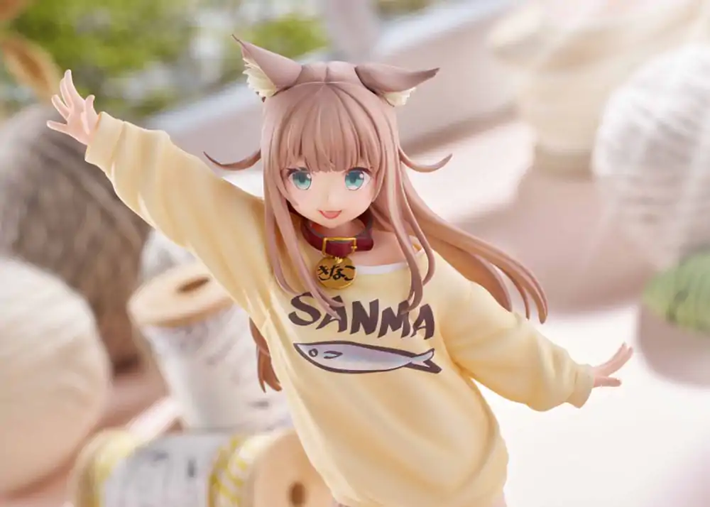 My Cat Is a Kawaii Girl Statue 1/6 Kinako Play With Ver. AmiAmi 21 cm product photo