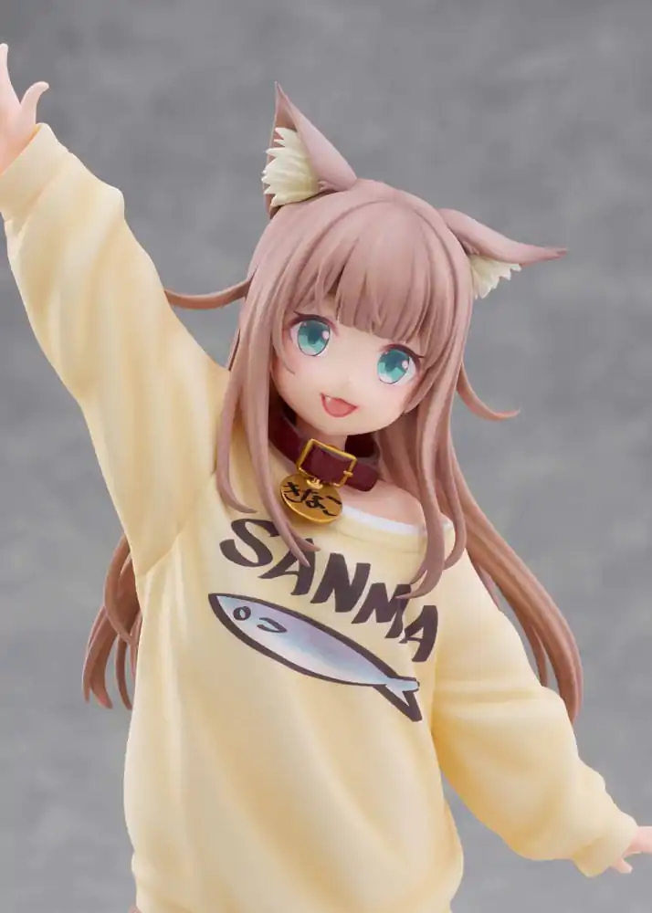 My Cat Is a Kawaii Girl Statue 1/6 Kinako Play With Ver. AmiAmi 21 cm product photo