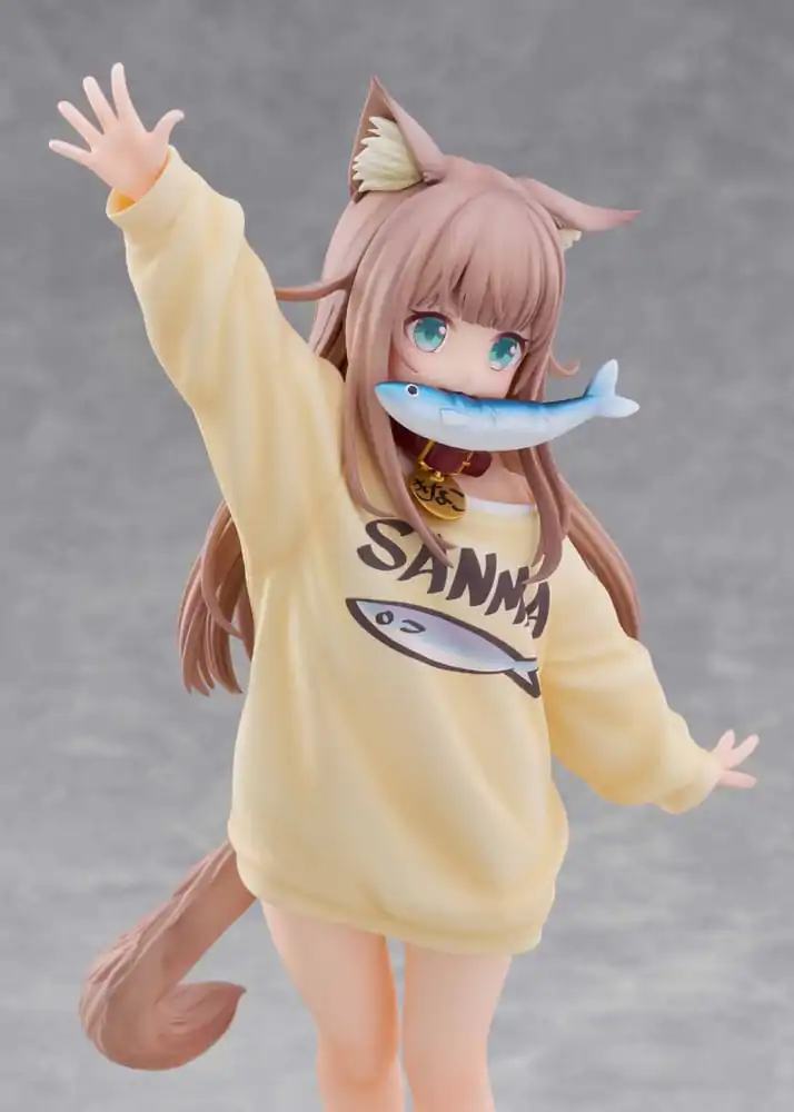 My Cat Is a Kawaii Girl Statue 1/6 Kinako Play With Ver. AmiAmi Limited Edition 21 cm product photo
