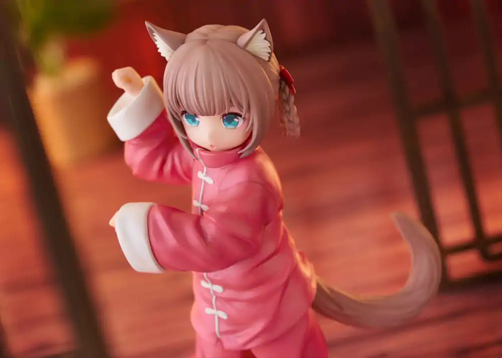 My Cat Is a Kawaii Girl Palette Dress-Up Collection Statue Kinako Nyang fu Ver. 15 cm termékfotó