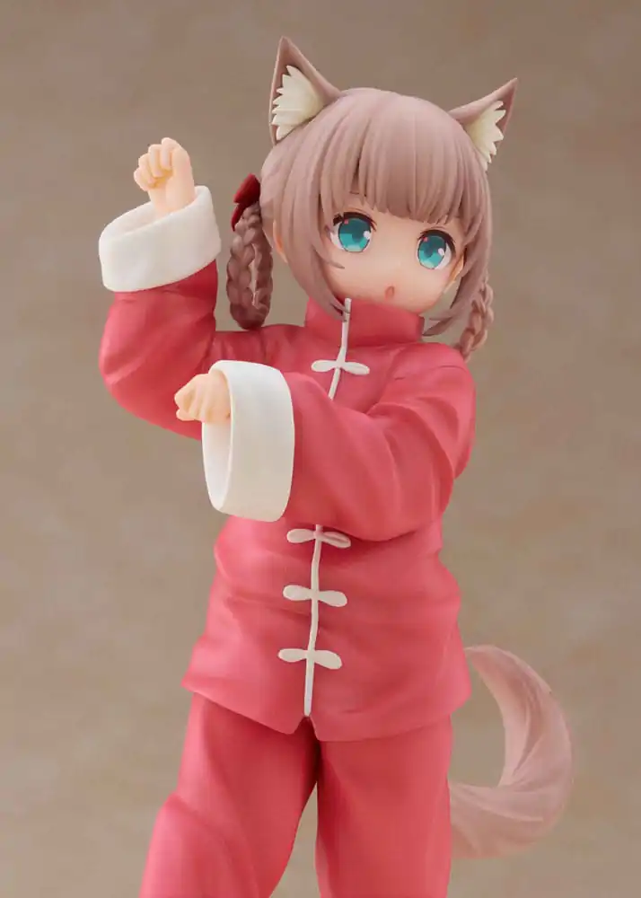 My Cat Is a Kawaii Girl Palette Dress-Up Collection Statue Kinako Nyang fu Ver. 15 cm termékfotó