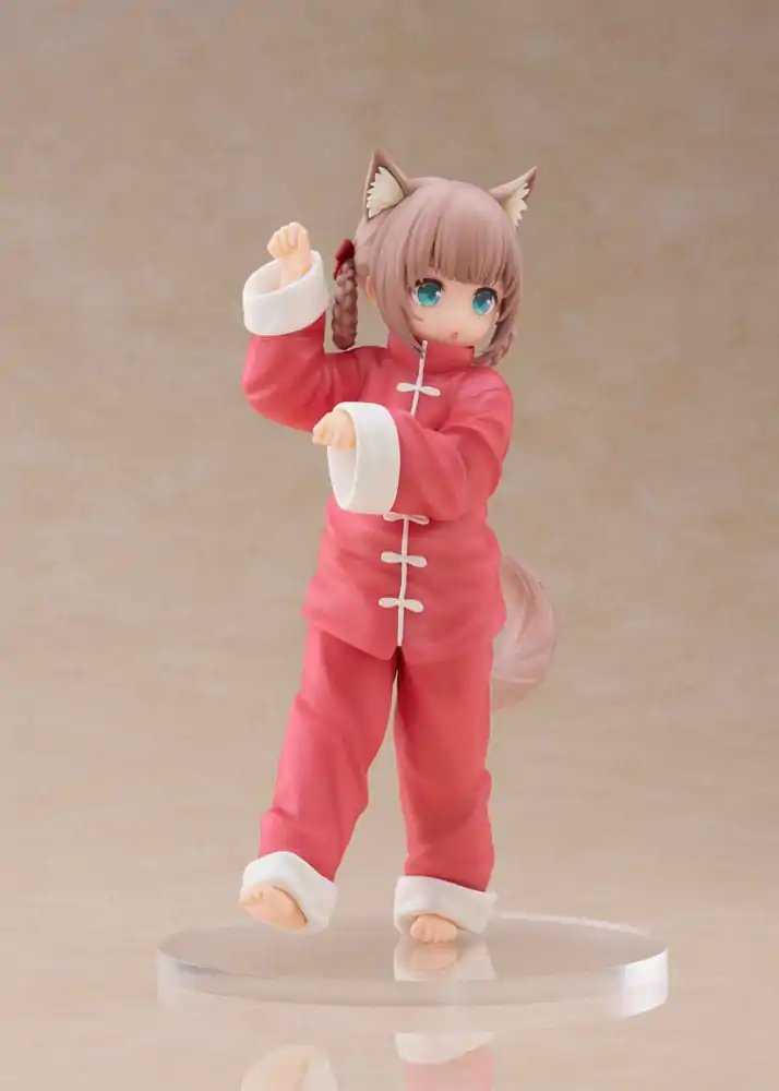 My Cat Is a Kawaii Girl Palette Dress-Up Collection Statue Kinako Nyang fu Ver. 15 cm termékfotó