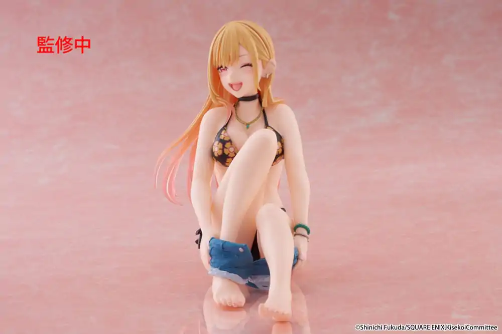 My Dress-Up Darling PVC Statue Desktop Cute Figure Marin Kitagawa Measured Swimsuit Ver. 13 cm product photo