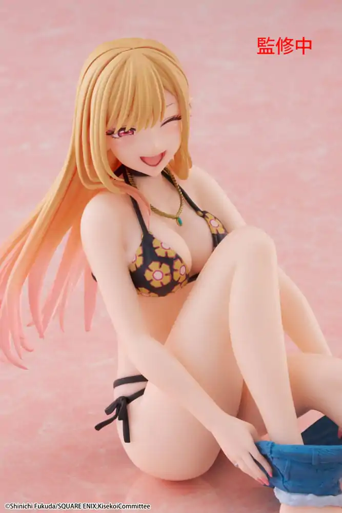 My Dress-Up Darling PVC Statue Desktop Cute Figure Marin Kitagawa Measured Swimsuit Ver. 13 cm product photo