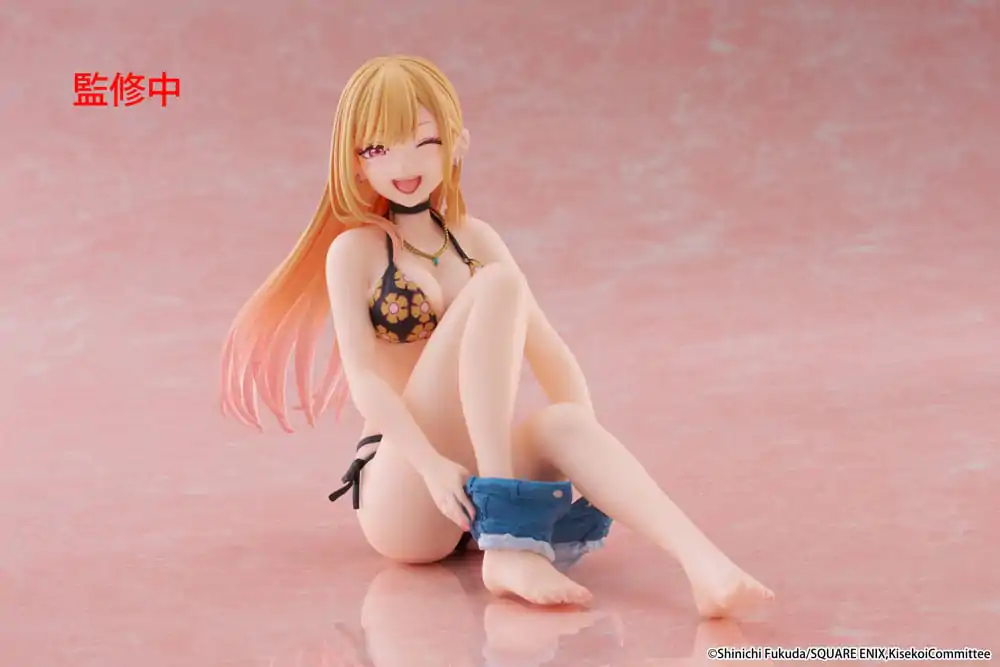 My Dress-Up Darling PVC Statue Desktop Cute Figure Marin Kitagawa Measured Swimsuit Ver. 13 cm product photo