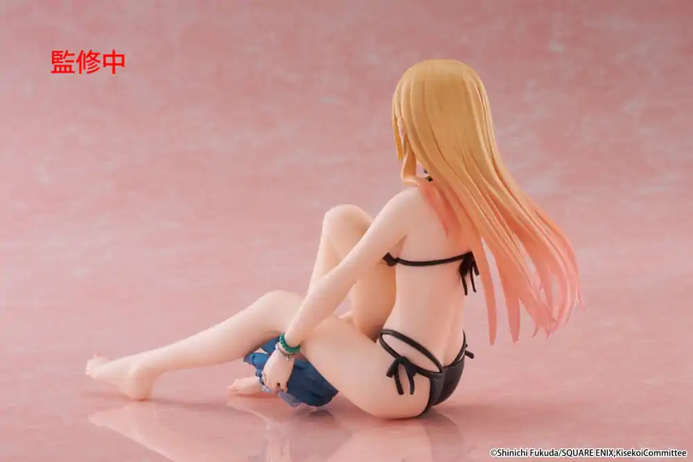 My Dress-Up Darling PVC Statue Desktop Cute Figure Marin Kitagawa Measured Swimsuit Ver. 13 cm product photo