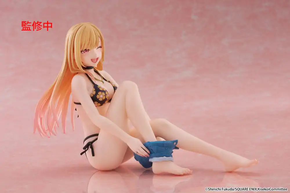 My Dress-Up Darling PVC Statue Desktop Cute Figure Marin Kitagawa Measured Swimsuit Ver. 13 cm product photo