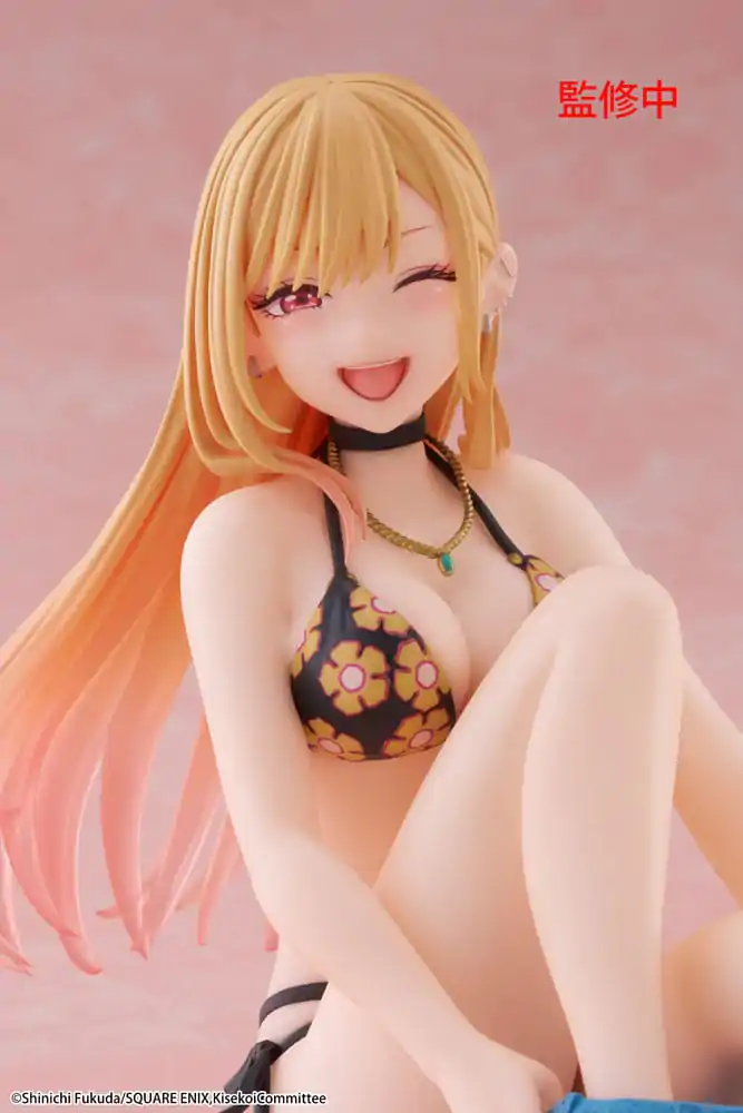 My Dress-Up Darling PVC Statue Desktop Cute Figure Marin Kitagawa Measured Swimsuit Ver. 13 cm product photo