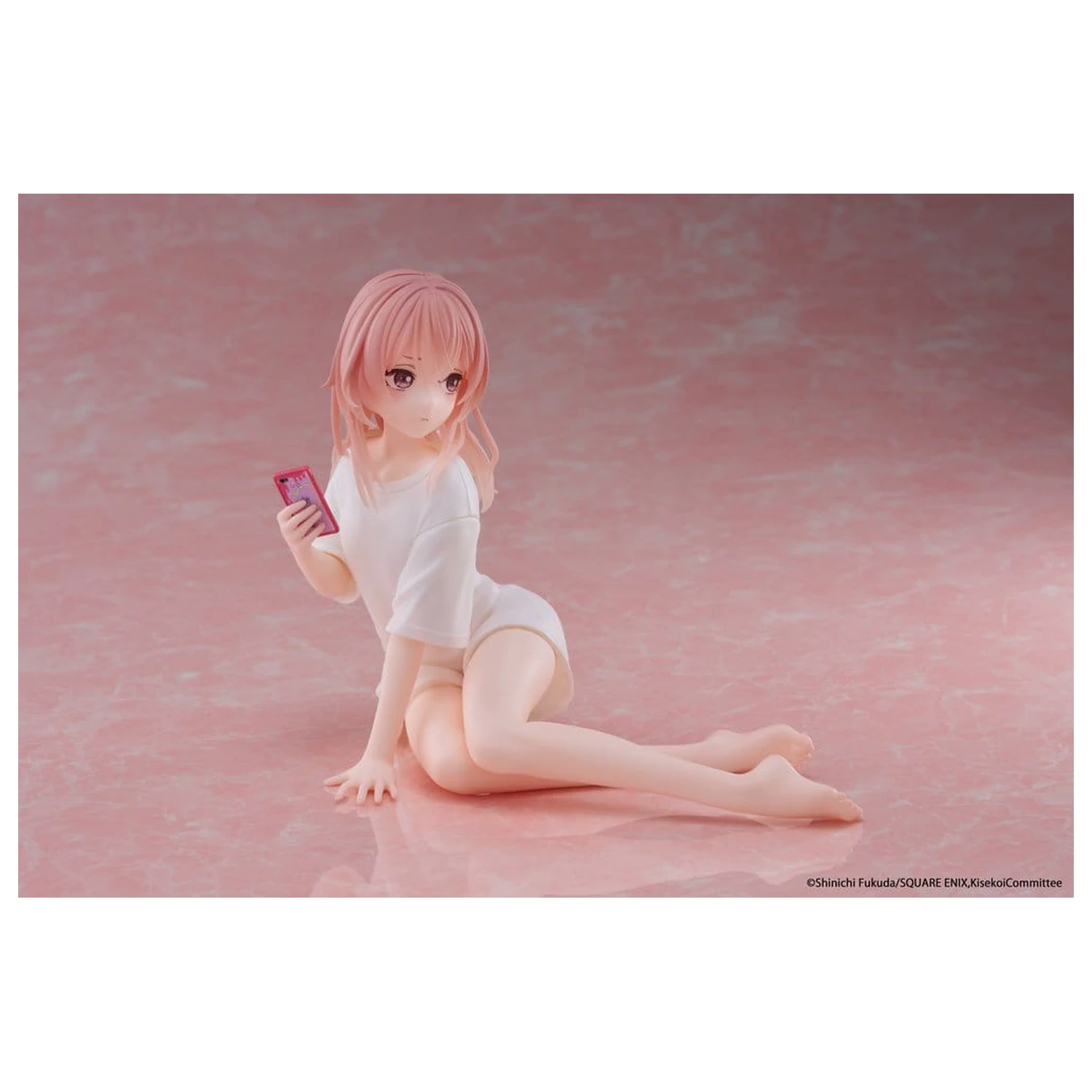My Dress Up Darling Desktop Cute PVC Figure Sajuna Inui T-shirt Ver. 13 cm product photo