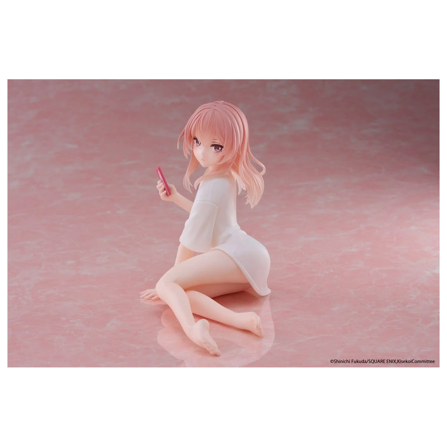 My Dress Up Darling Desktop Cute PVC Figure Sajuna Inui T-shirt Ver. 13 cm product photo